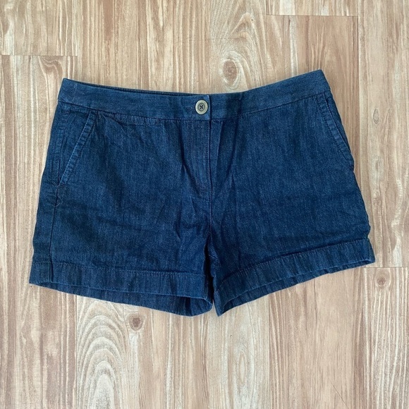 Ann Taylor Loft Denim Shorts Size 8 - Picture 2 of 6